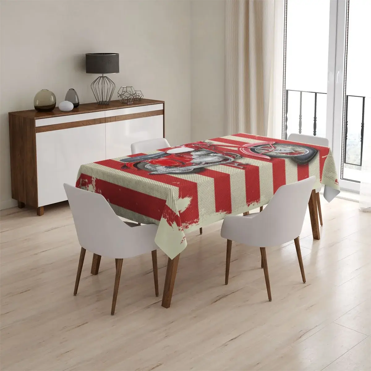 Ubrus Jawa panelka Pruhy - 130x170 cm