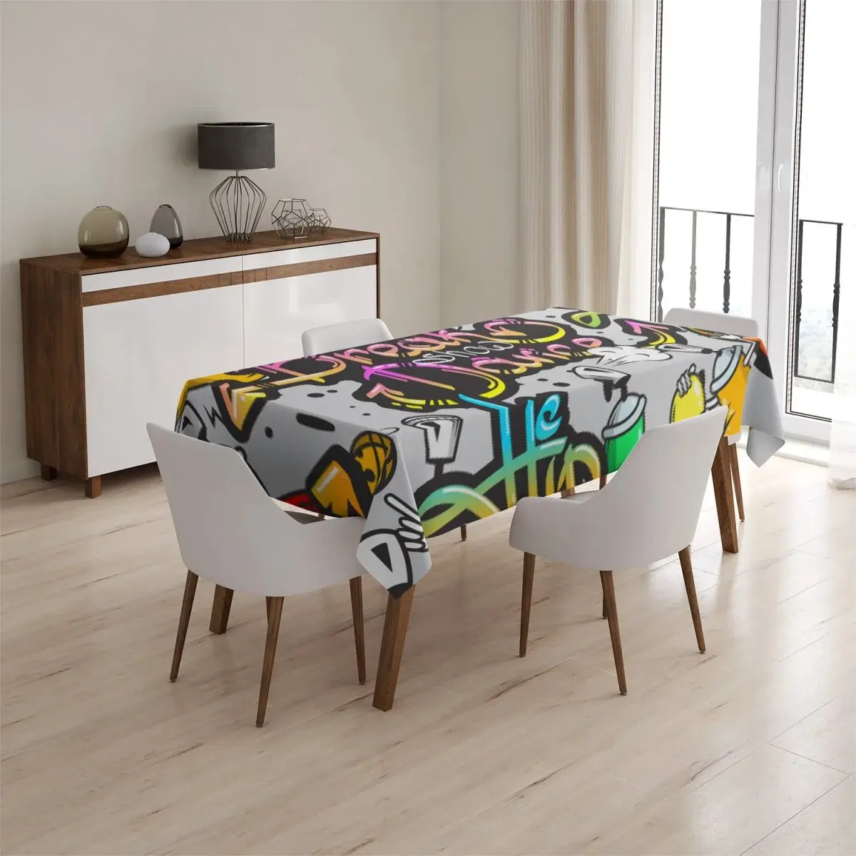 Ubrus Graffiti - 90x90 cm