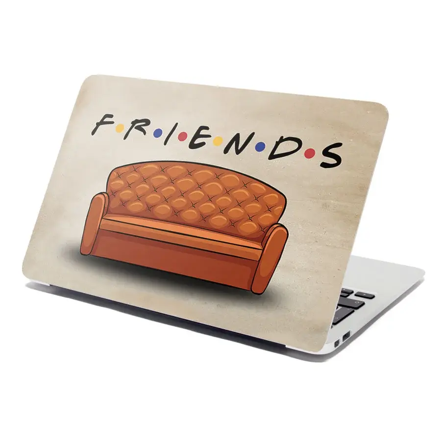 Samolepka na notebook Seriál přátelé FRIENDS Gauč - 29x20 cm