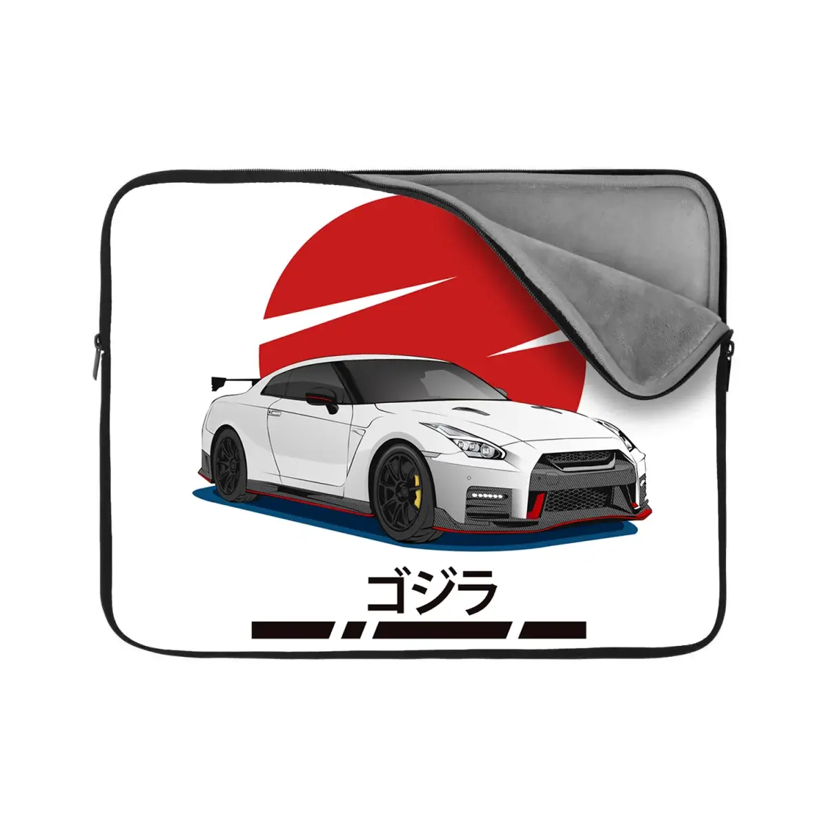 Obal na notebook Nissan GTR 35 Japonské slunce - 13