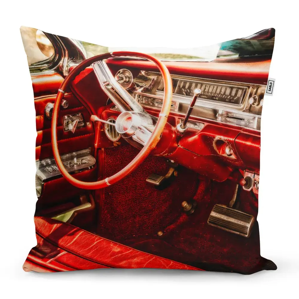Polštář Interiér automobilu - 50x50 cm
