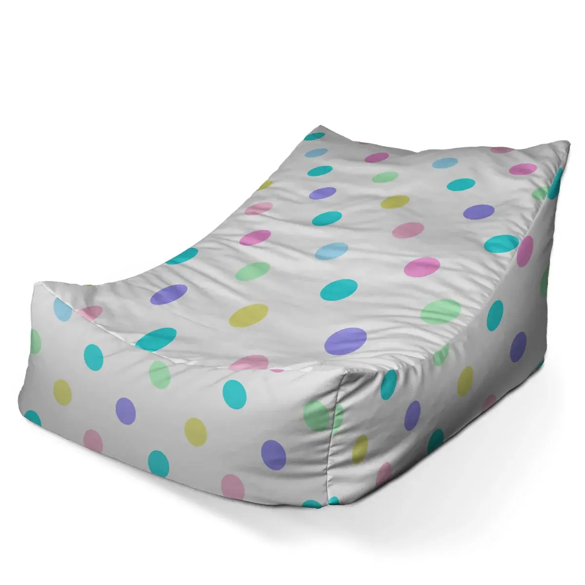 Sedací vak Lounge Puntík vedle puntíku - 120 x 100 x 80 cm