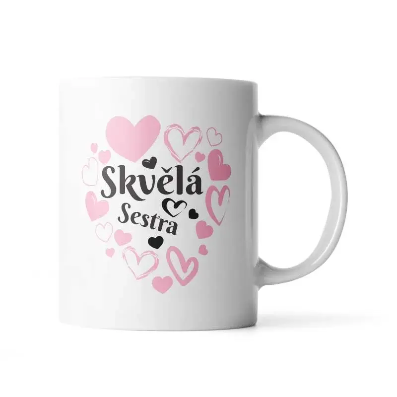 Hrnek Skvělá sestra - 890 ml - XXL