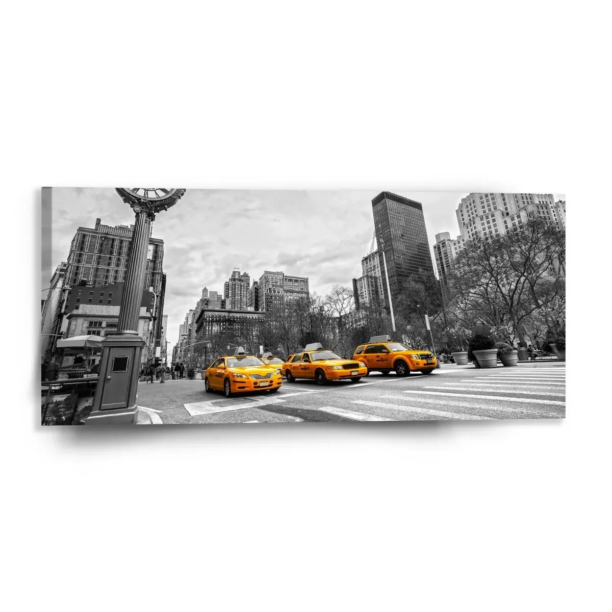 Obraz Žluté taxiky - 110x50 cm