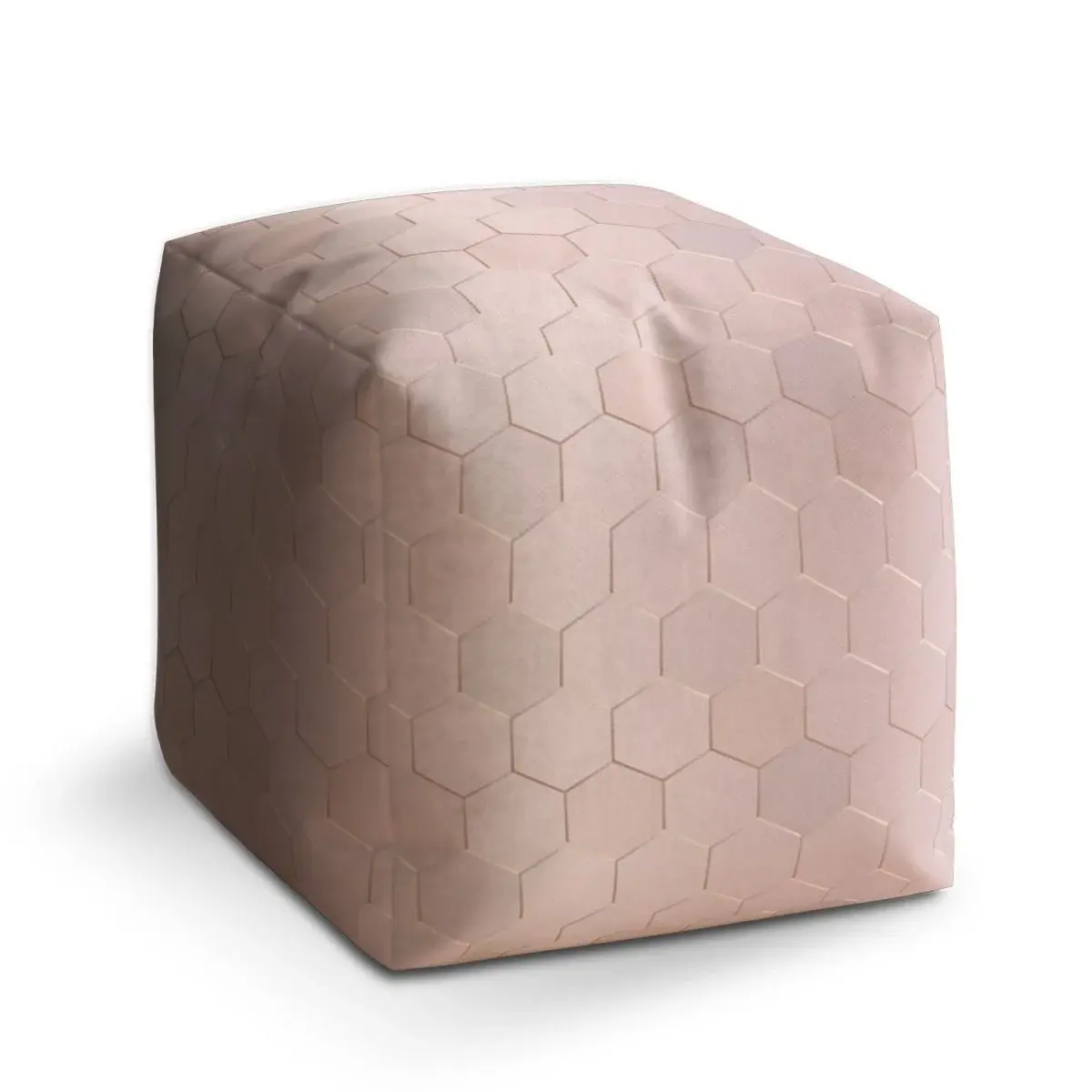Taburet Cube Rose gold - 60x60x60 cm