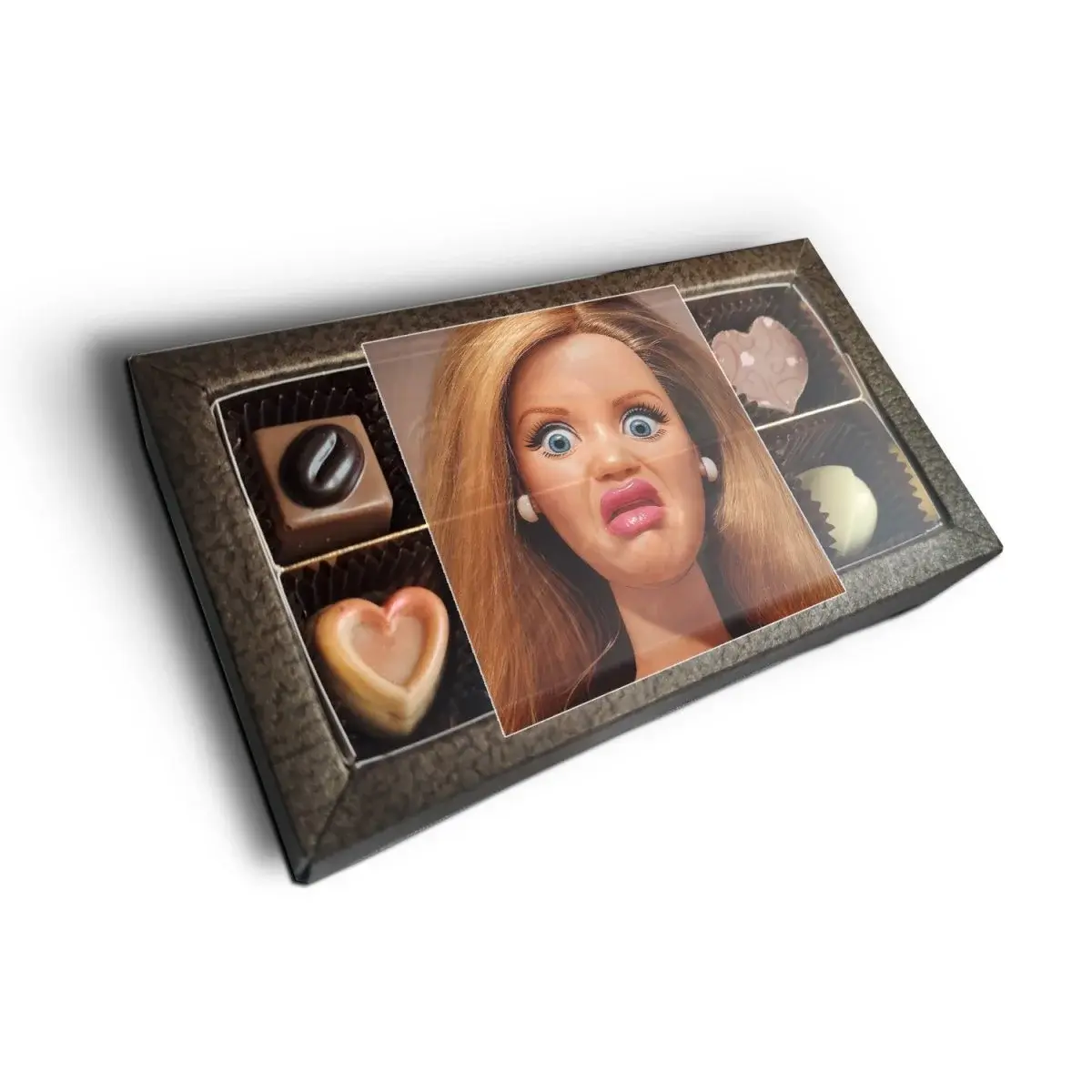 Pralinky Znechucená Barbie - Meme Barbie - 10 ks pralinek