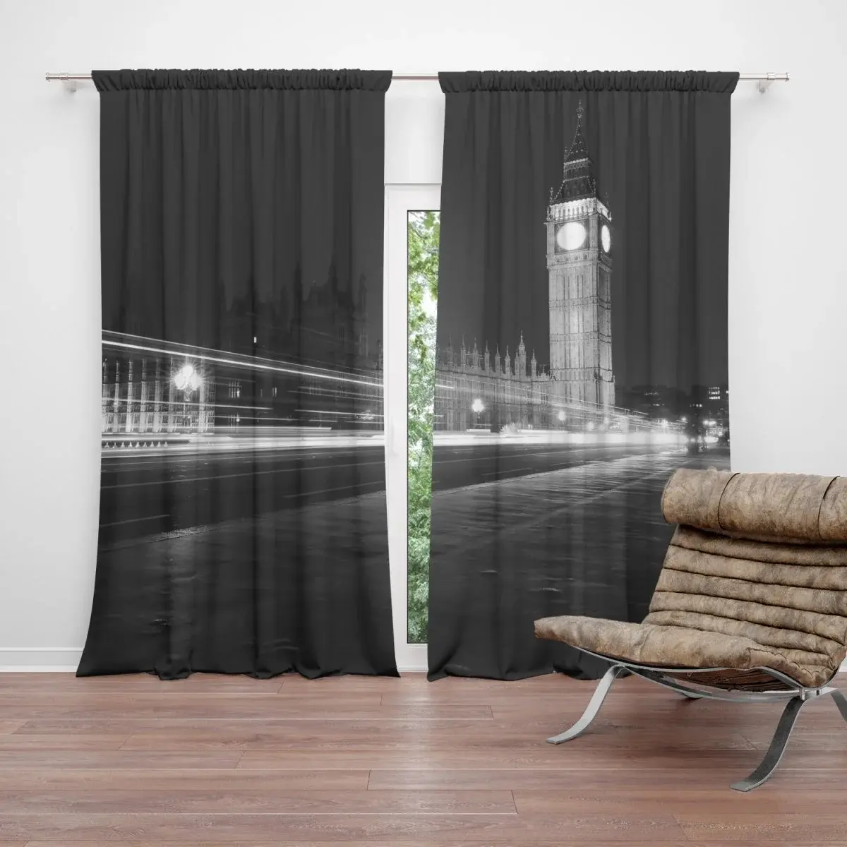 Závěs Westminsterský palác: 2ks 140x250cm