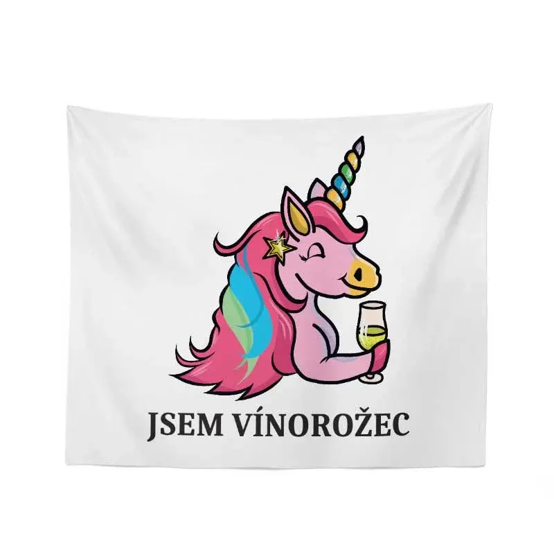 Deka Jsem vínorožec: 150x120 cm