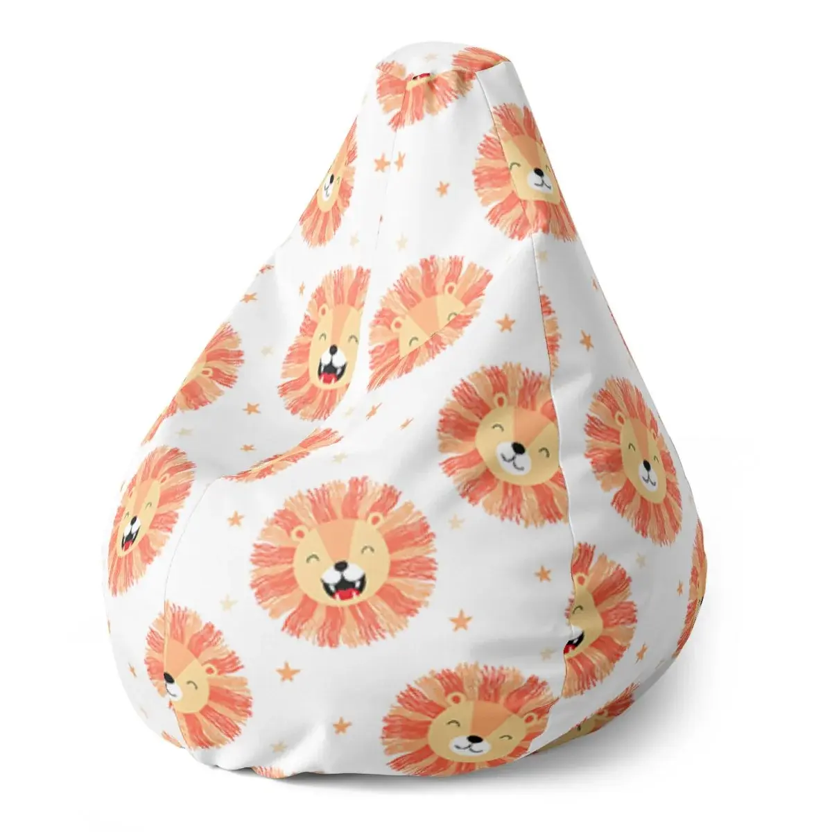 Sedací vak Pear Lvíčci - 70 x 95 x 15 cm