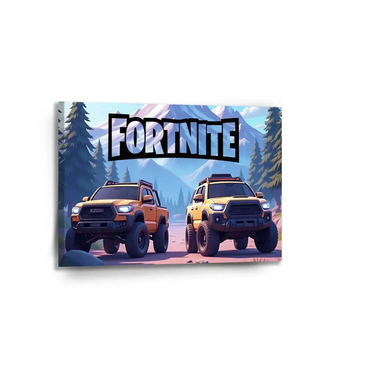 Obraz FORTNITE Off-road auta - 90x60 cm