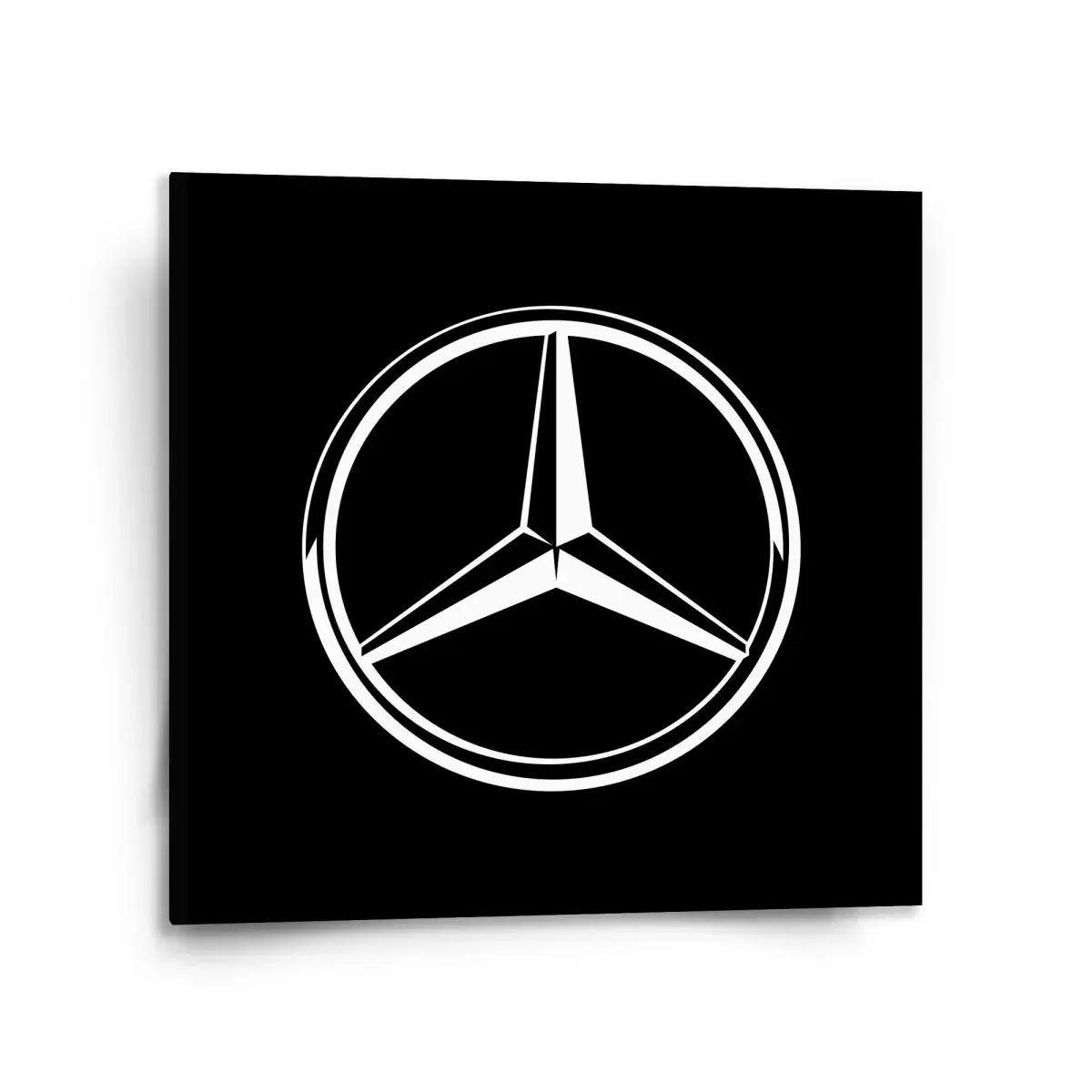Obraz Logo 2 Černá - 110x110 cm