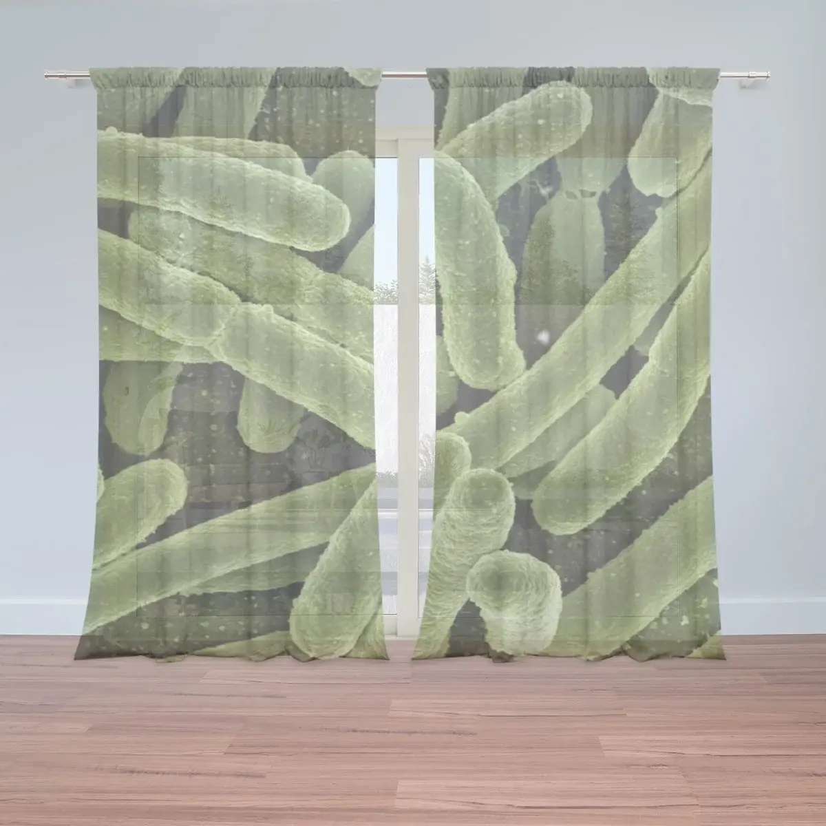 Záclony Bakterie: 2ks 150x250cm