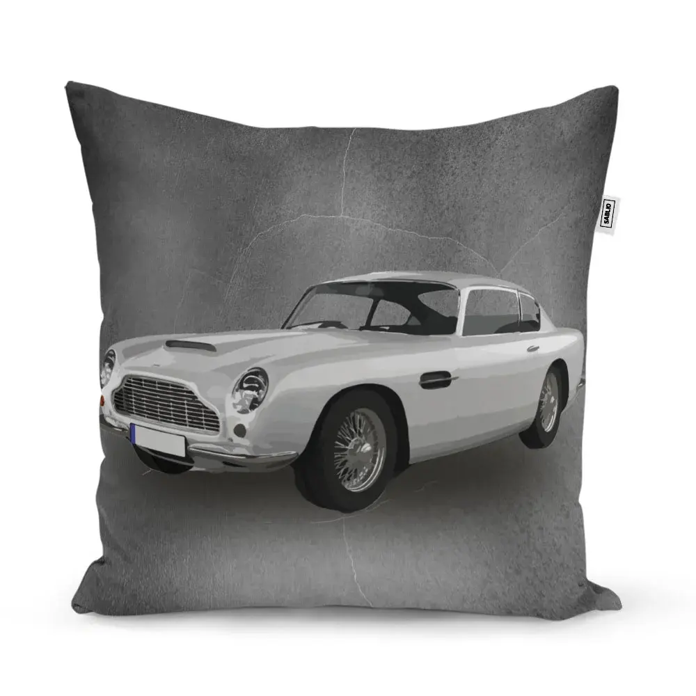 Polštář Aston Martin Tmavé pozadí - 40x40 cm
