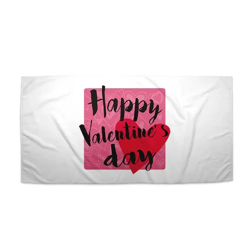 Ručník Happy Valentine’s day - 70x140 cm