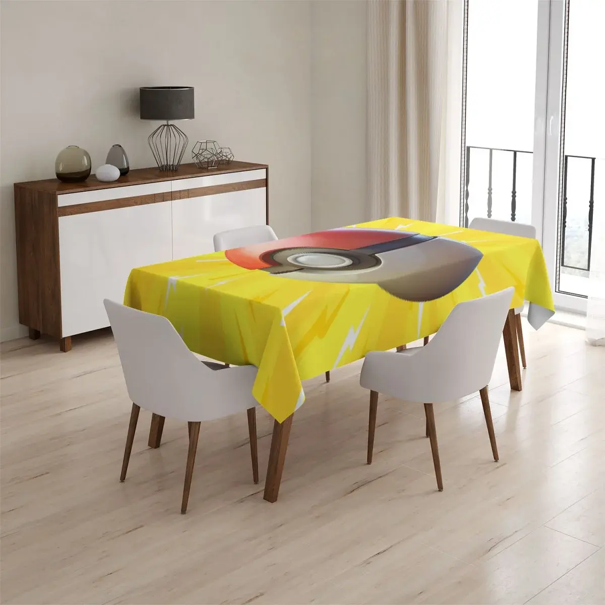 Ubrus Pokemon ball Exploze - 130x170 cm