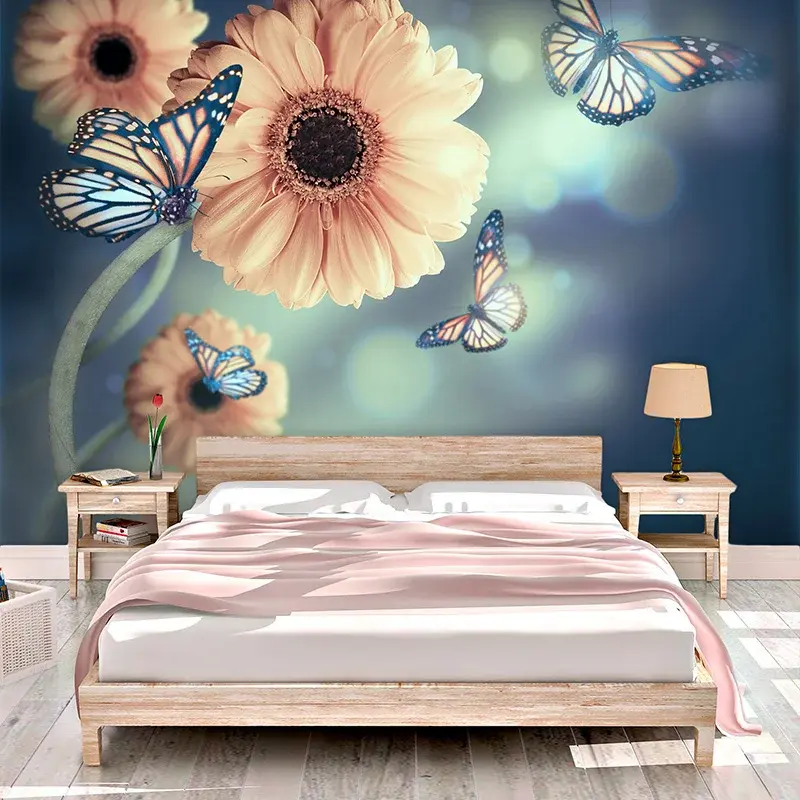 Tapeta Květinová abstrakce - 336x220 cm