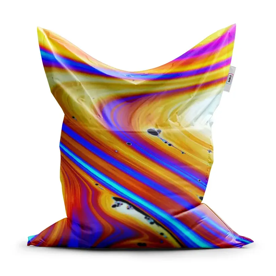 Sedací vak Classic Barevná abstrakce - 200x140 cm