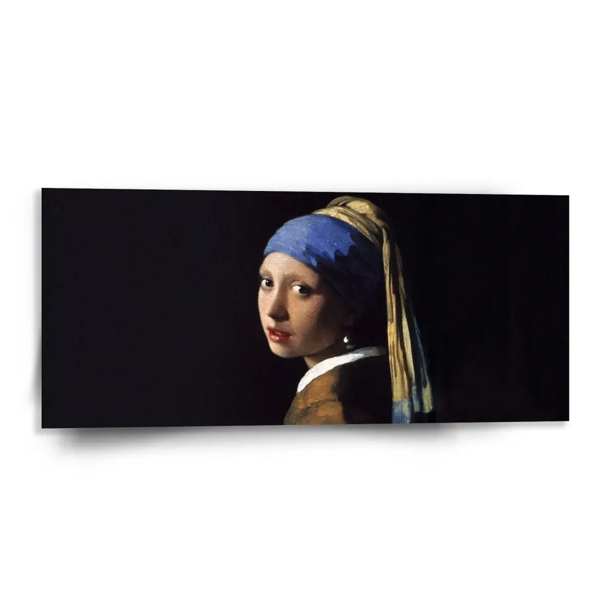 Obraz Dívka s perlou - Johannes Vermeer - 110x50 cm