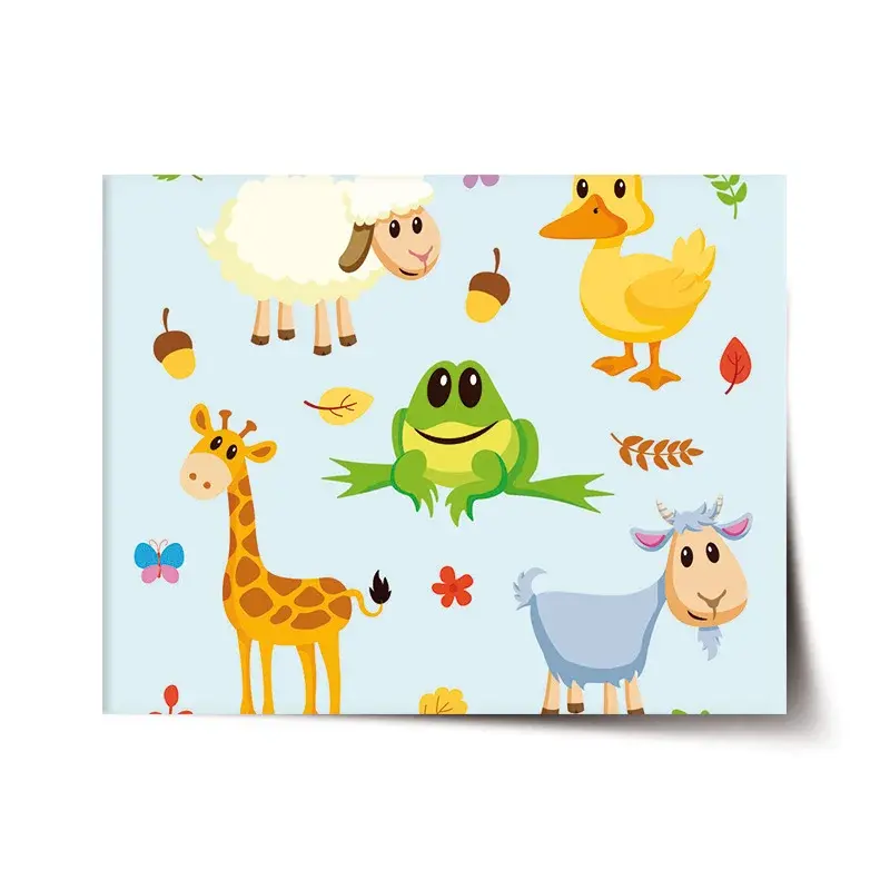 Plakát Zvířátka 3 - 60x40 cm