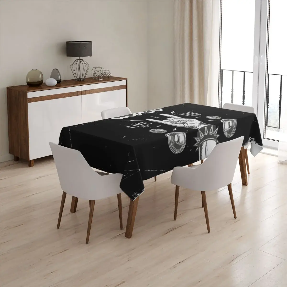 Ubrus ACDC Live fast, die young - 145x240 cm
