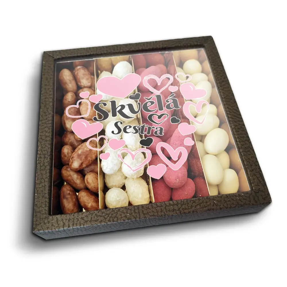 Mandle v čokoládě Skvělá sestra - 4x 80g