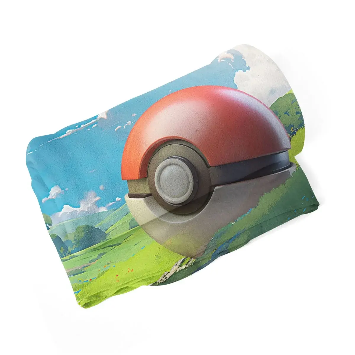 Deka Pokemon ball Krajina - 190x140 cm