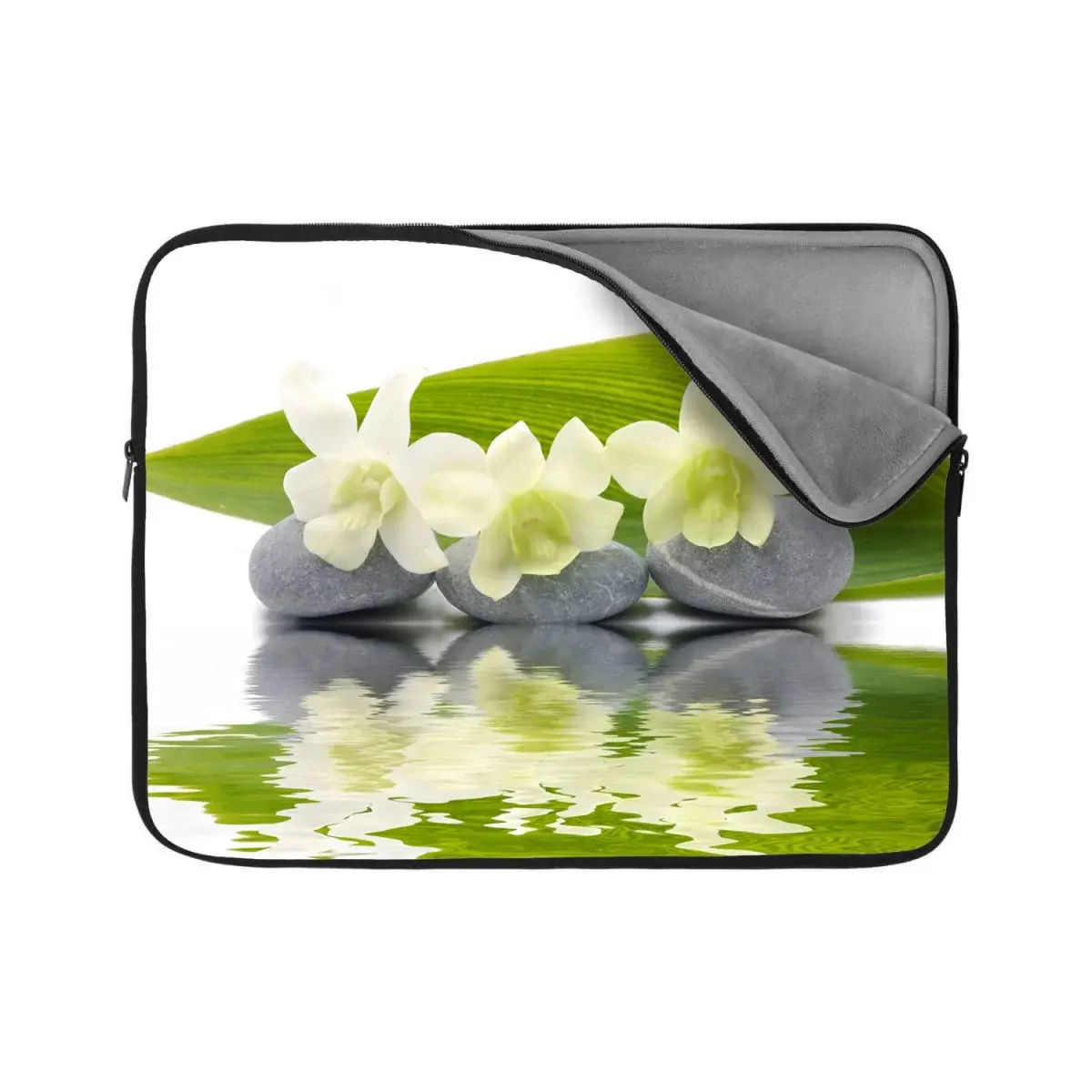 Obal na notebook Bílá orchidej - 13"