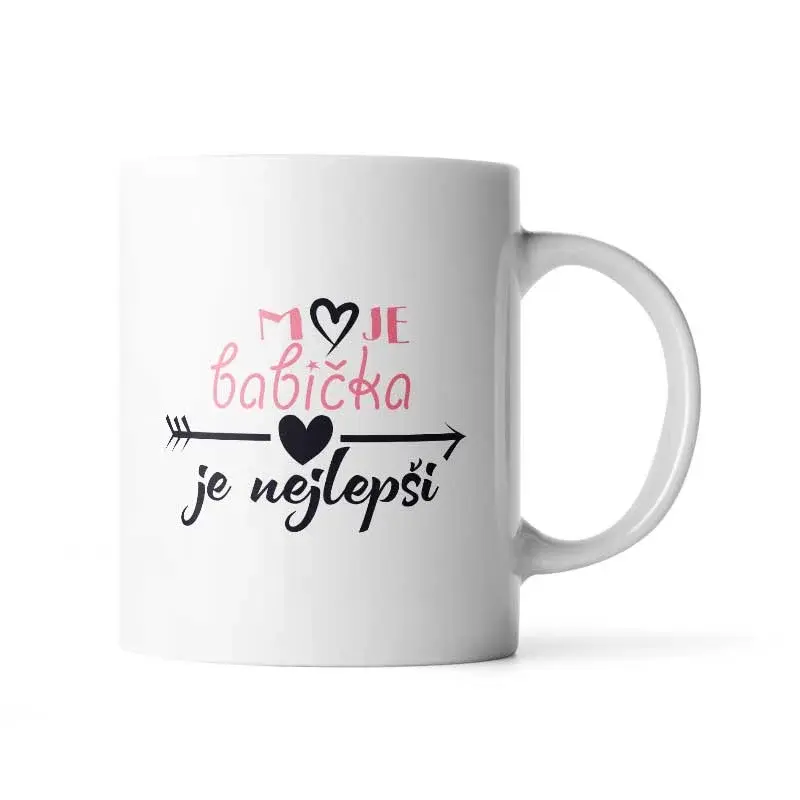 Hrnek Moje babička je nejlepší - 330 ml - standard