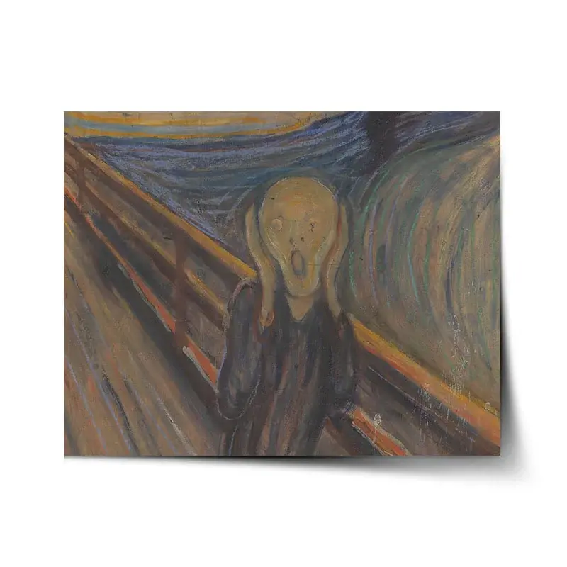Plakát Výkřik - Edvard Munch - 60x40 cm