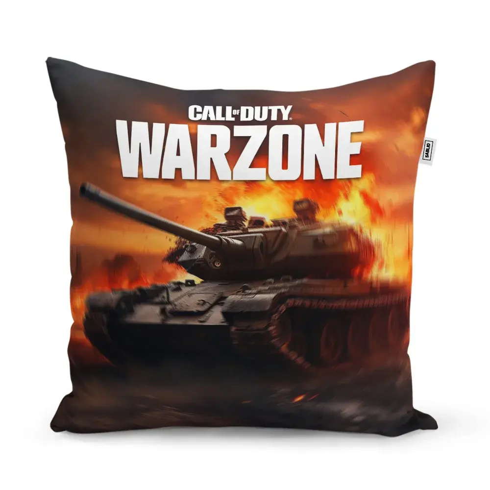 Polštář Call of Duty Warzone - tank - 50x50 cm