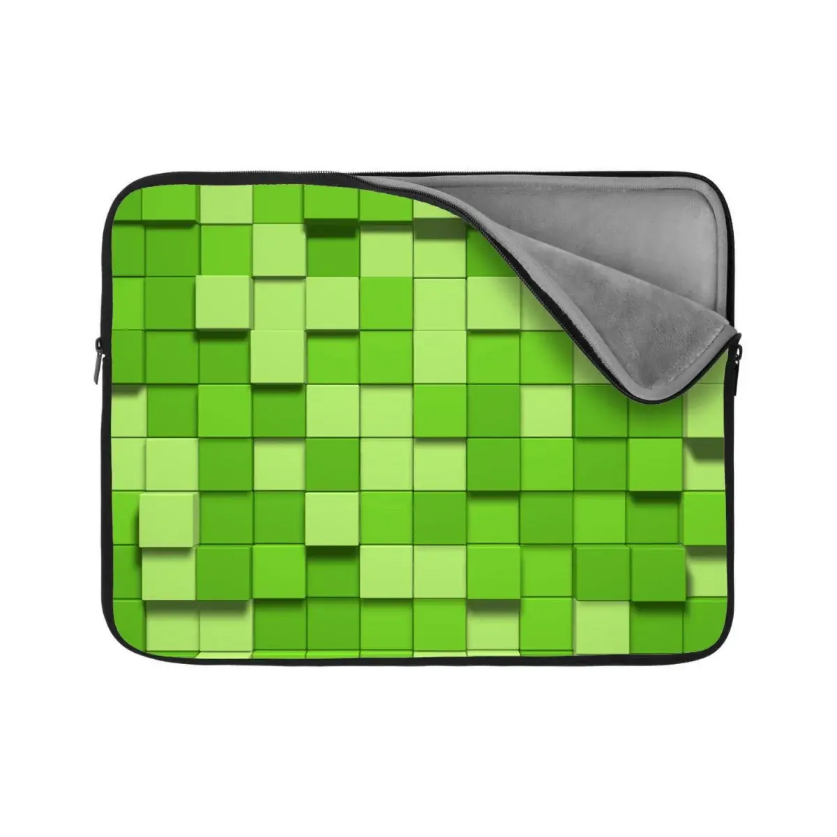 Obal na notebook Green Blocks 3D - 13"