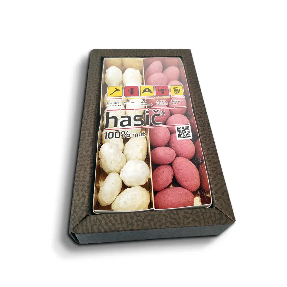 Mandle v čokoládě Hasič - 2x 80g