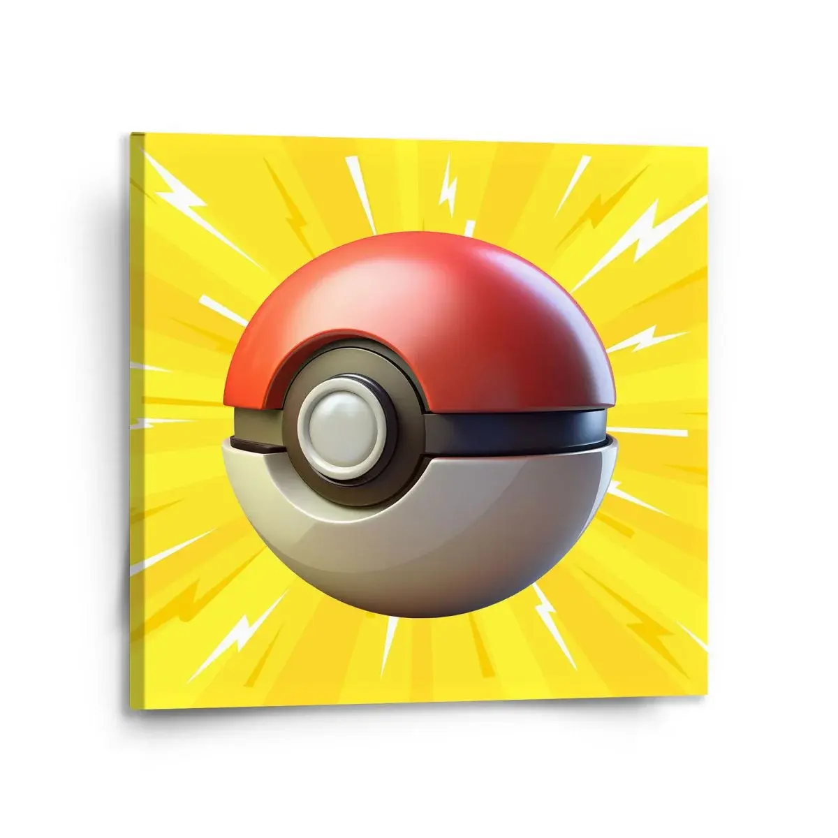 Obraz Pokemon ball Exploze - 110x110 cm