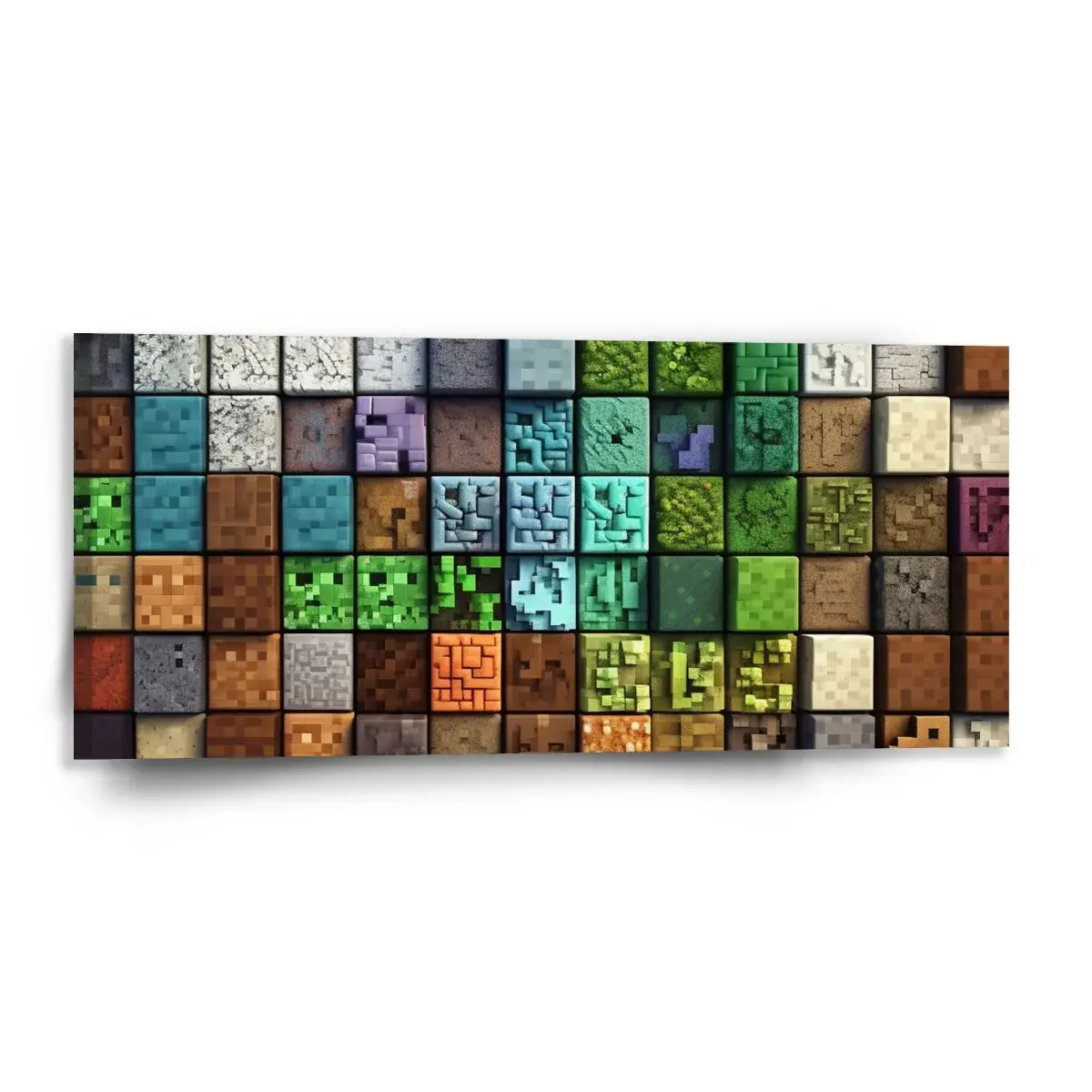 Obraz Blocks Abstract - 110x50 cm