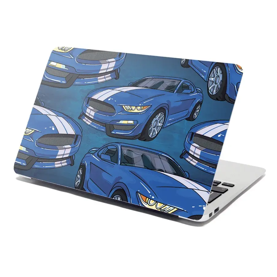 Samolepka na notebook Mustang Pattern - 38x26 cm