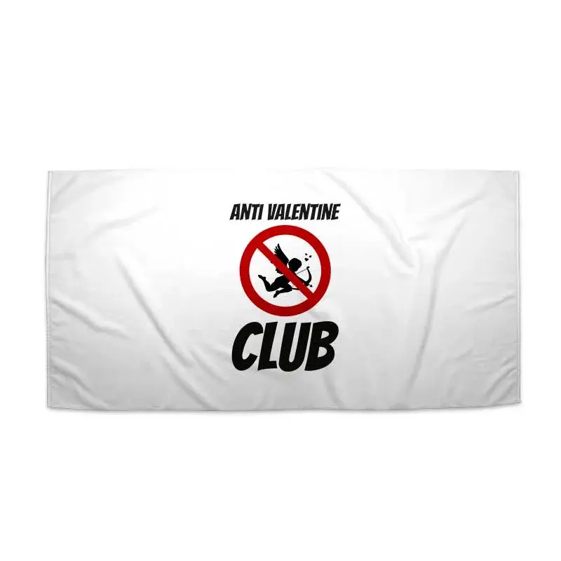 Ručník Anti Valentine Club - 70x140 cm