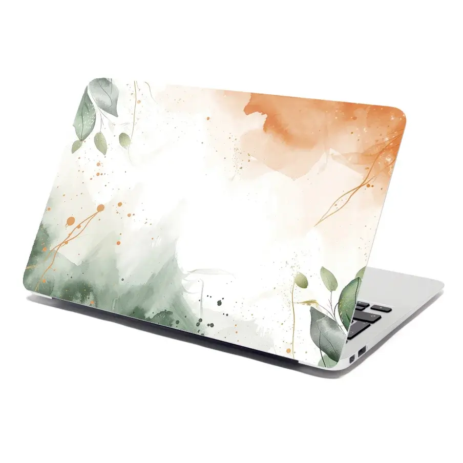 Samolepka na notebook Lesní mlha - 38x26 cm