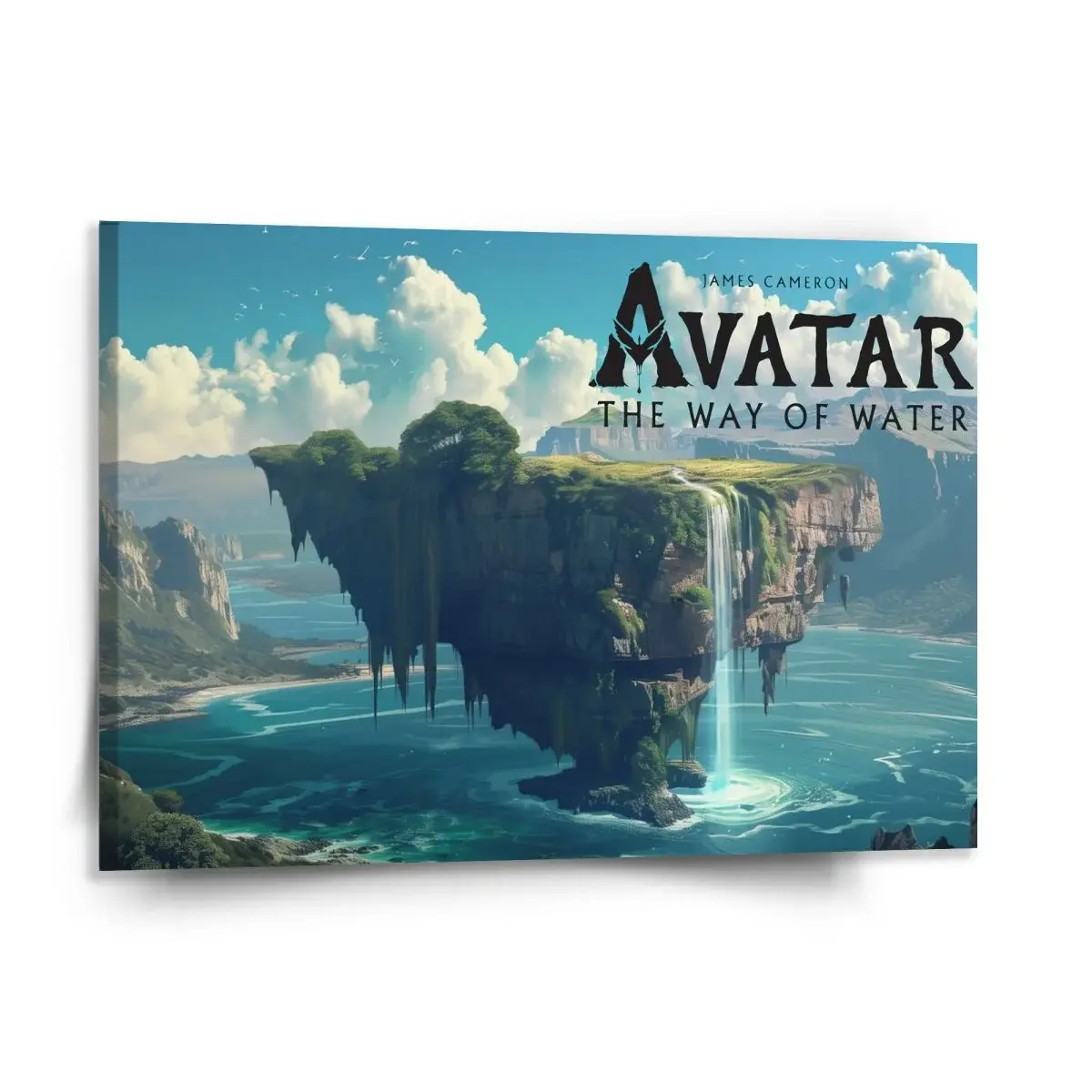 Obraz Avatar The Way of Water Plovoucí ostrov - 150x110 cm