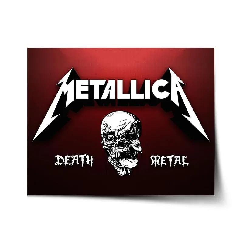 Plakát METALLICA Death metal - 90x60 cm
