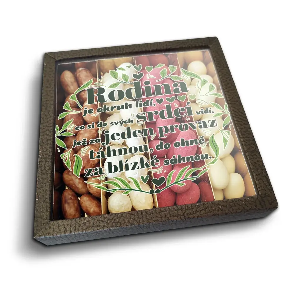 Mandle v čokoládě Rodina 5 - 4x 80g