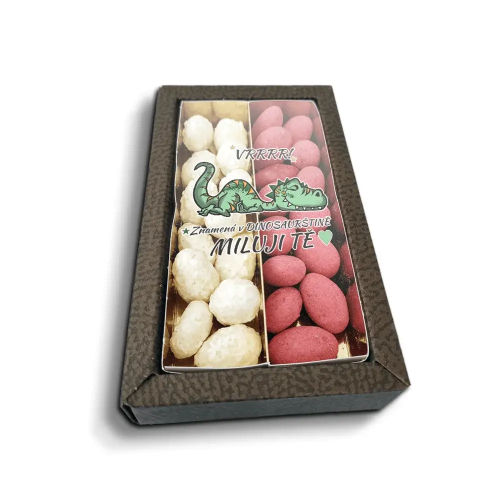 Mandle v čokoládě Dinosaurus - 2x 80g
