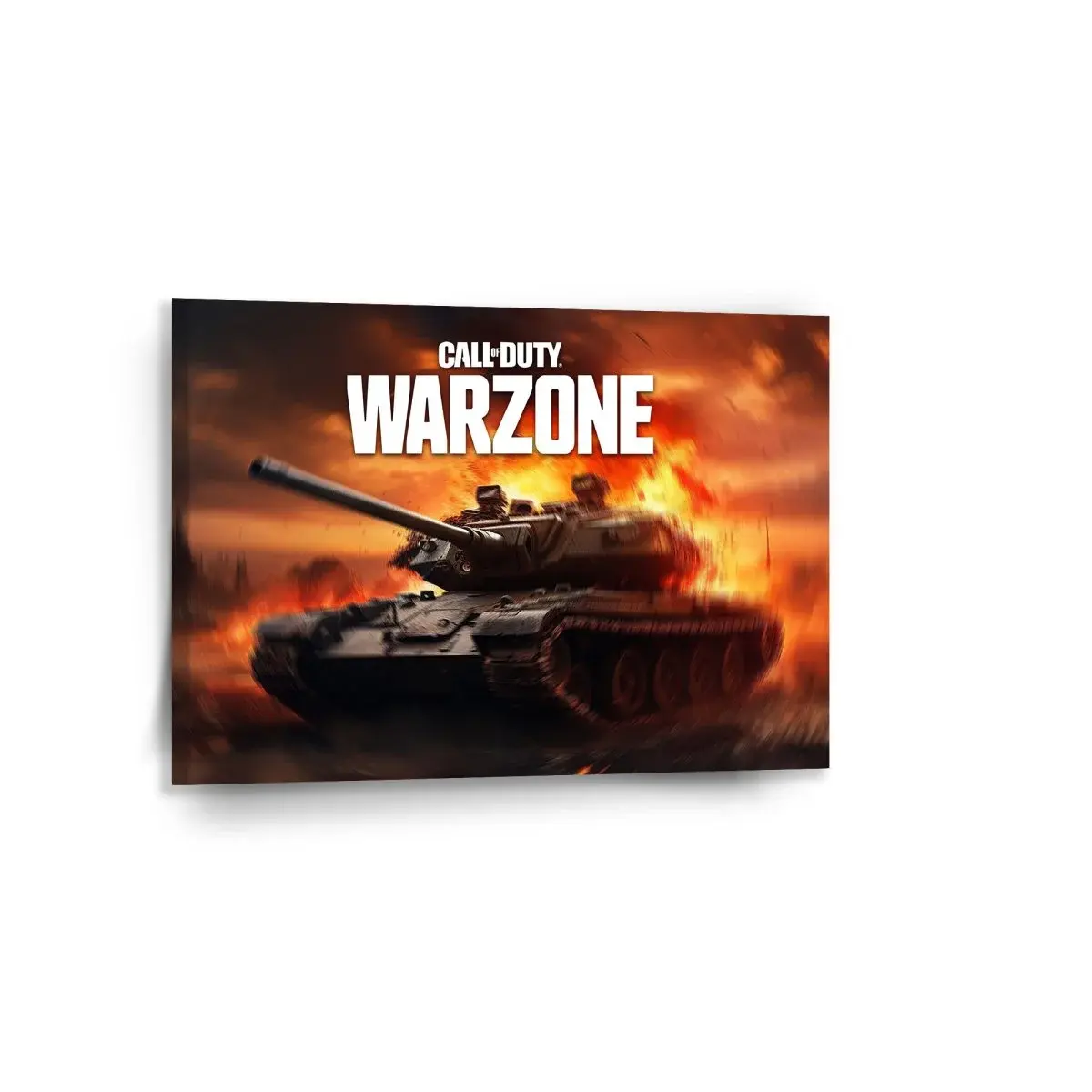 Obraz Call of Duty Warzone - tank - 90x60 cm