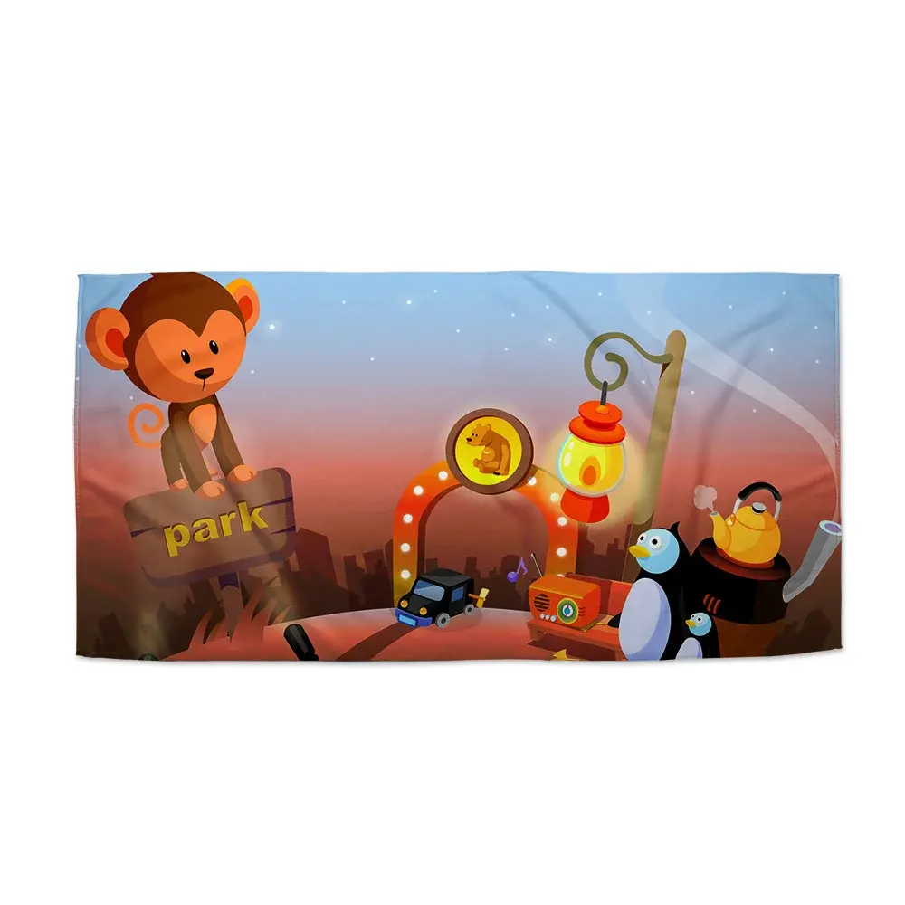 Ručník Dětský motiv 4 - 70x140 cm