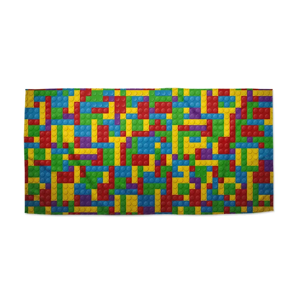 Ručník Barevná stavebnice - 70x140 cm