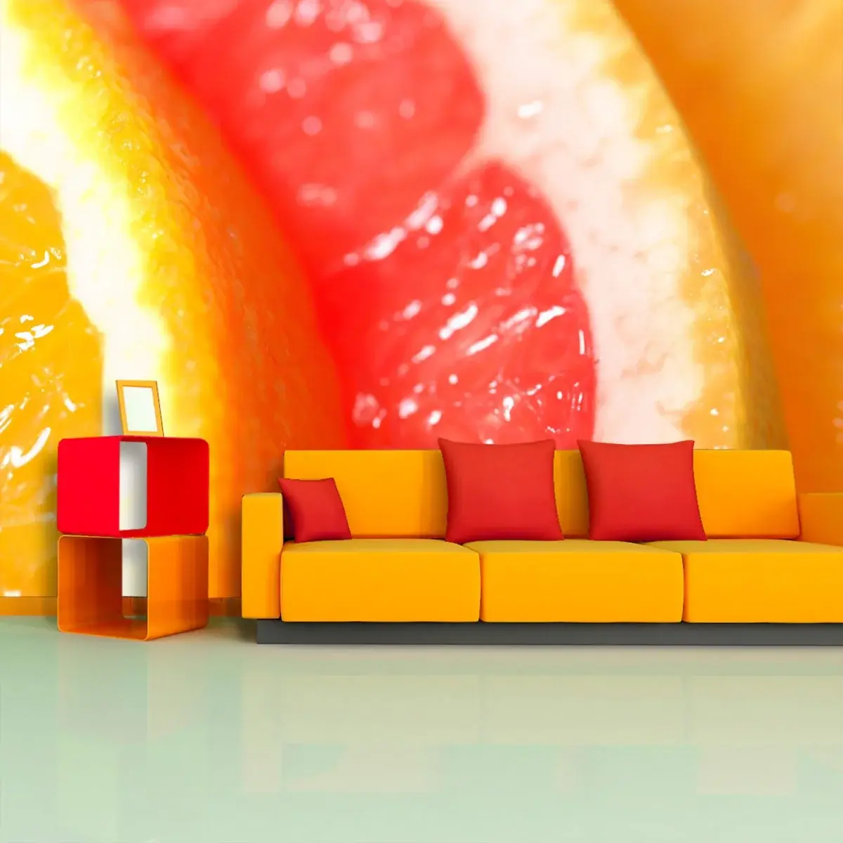 Tapeta Citrusy - 336x220 cm