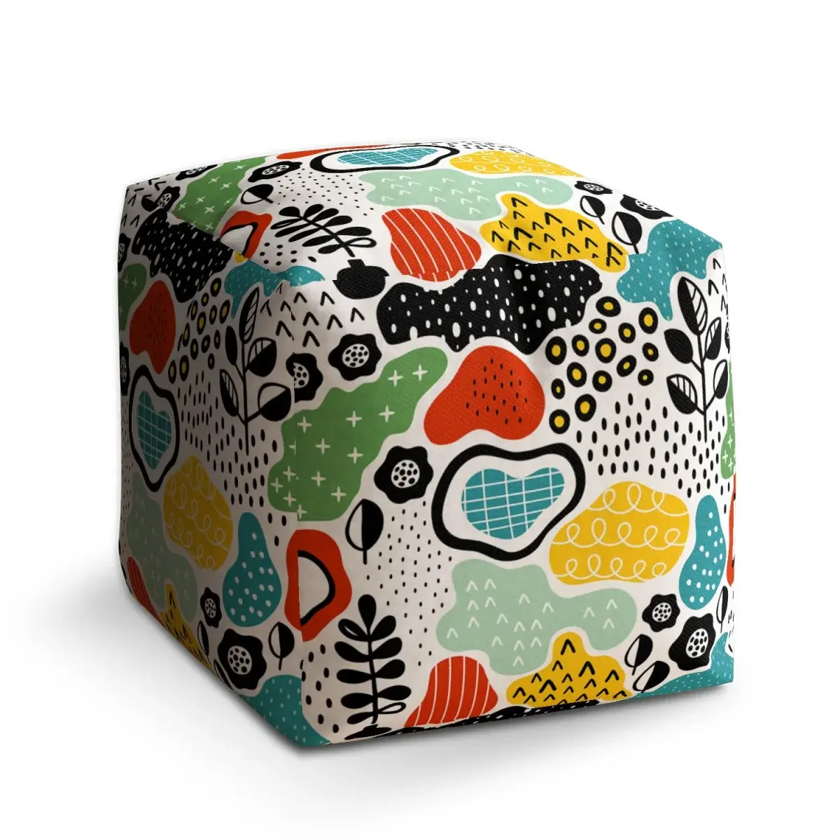 Taburet Cube Dětské malování - 60x60x60 cm