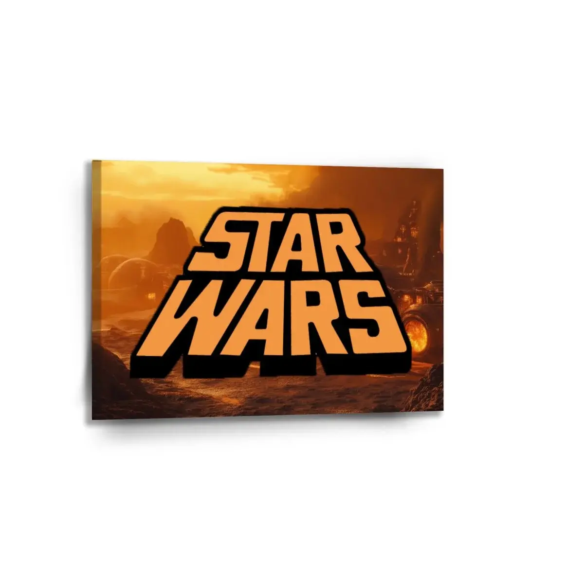Obraz Star Wars Lávová planeta - 90x60 cm