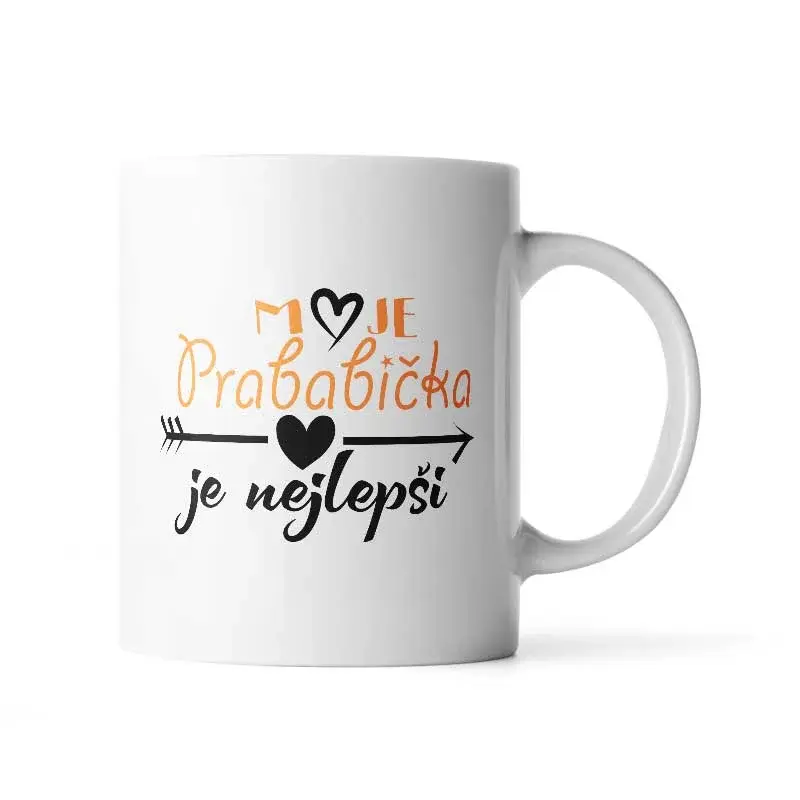 Hrnek Moje prababička je nejlepší - 330 ml - standard