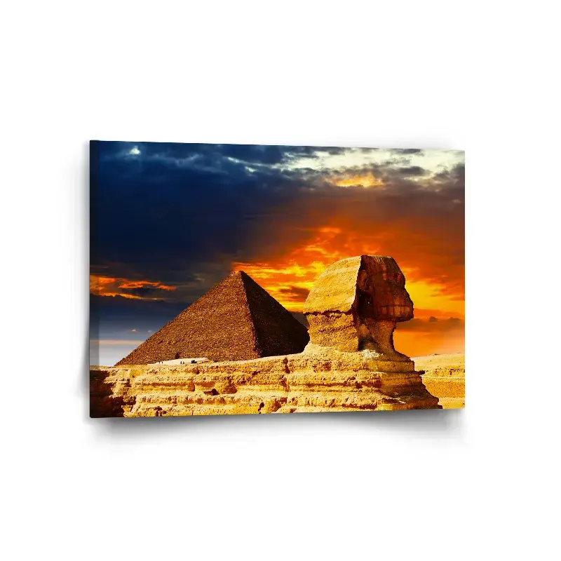 Obraz Pyramidy - 120x80 cm