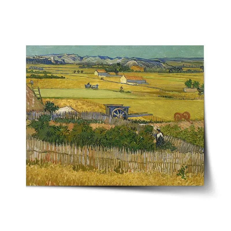 Plakát Sklizeň - Vincent van Gogh - 60x40 cm